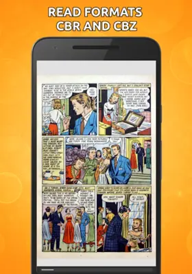 Comic Book Reader (cbz/cbr) android App screenshot 22